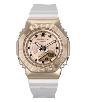 Casio G-Shock Analog Digital Bio-Based Resin Armband Rose Gold Urtavla Quartz GM-S2100CW-7A 200M Damklocka