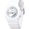 Casio G-Shock Analog Digital White Resin Bio-baserad rem Silver Urtavla Quartz GMA-P2100VA-7A 200M Damklocka