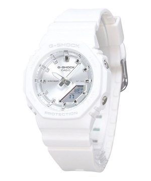 Casio G-Shock Analog Digital White Resin Bio-baserad rem Silver Urtavla Quartz GMA-P2100VA-7A 200M Damklocka