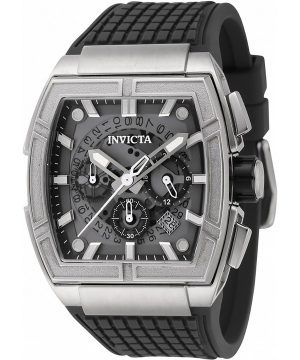 Invicta S1 RAllay Gravity Defier Chronograph Multifunction Grey Skeleton Dial Quartz 44883 100M herrklocka