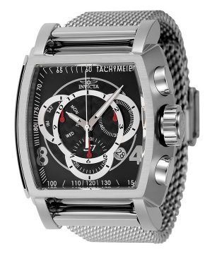 Invicta S1 RAllay Chronograph Rostfritt stål Svart Urtavla Quartz 46007 100M herrklocka