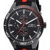 Invicta Racing GMT Silikonrem Svart Urtavla Quartz 47553 Herrklocka