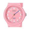 Casio Pop Analog Rosa Biobaserat Resin Armband Rosa Urtavla Quartz LQ-24B-4B Damklocka