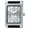 Casio Standard Analog Läderrem Silver Urtavla Quartz LTP-1234LL-7A Damklocka