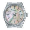 Casio Standard Analog Rostfritt Stål Pärlemorurtavla Quartz LTP-1302DS-4AV Damklocka