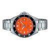 Casio Standard Analog Rostfritt Stål Orange Urtavla Quartz MDV-10D-4A1V Herrklocka