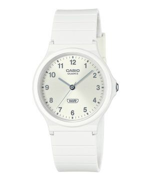 Casio POP Analog Bio Based Resin Armband Silver Urtavla Quartz MQ-24B-7B unisexklocka