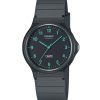 Casio POP Analog Bio Based Resin Armband Black Dial Quartz MQ-24B-8B unisexklocka