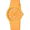 Casio POP Analog Bio Based Resin Armband Orange Urtavla Quartz MQ-24B-9B unisexklocka