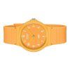 Casio POP Analog Bio Based Resin Armband Orange Urtavla Quartz MQ-24B-9B unisexklocka