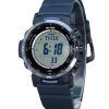 Casio ProTrek Climber Line Digital Blue Bio Based Resin Tough Solar PRW-35Y-2 100M herrklocka