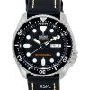 Seiko Automatic Diver's Ratio Black Leather SKX007K1-LS2 200M Herrklocka