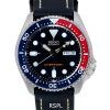 Seiko Automatic Diver's Ratio Black Leather SKX009K1-LS2 200M Herrklocka