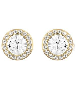 Swarovski Angelic Stud Pierced Gold-Tone Örhängen 5505470 För kvinnor