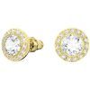 Swarovski Angelic Stud Pierced Gold-Tone Örhängen 5505470 För kvinnor