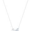 Swarovski Swan White Rhodium Halsband 5514421 För kvinnor