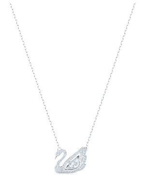 Swarovski Swan White Rhodium Halsband 5514421 För kvinnor