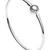 Pandora Moments armband i sterling silver 590713-21 för kvinnor