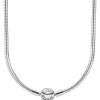 Pandora Snake Chain Sterling Silver Halsband 590742HV-42 för kvinnor