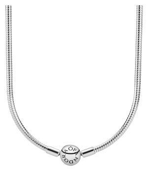 Pandora Snake Chain Sterling Silver Halsband 590742HV-42 för kvinnor