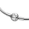 Pandora Snake Chain Sterling Silver Halsband 590742HV-42 för kvinnor