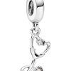 Pandora Stetoskop Heart Dangle Charm 799072C01 för kvinnor