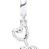 Pandora Stetoskop Heart Dangle Charm 799072C01 för kvinnor