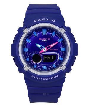 Casio Baby-G Analog Digital Resin Armband Blå Urtavla Quartz BGA-280DN-2A 100M Damklocka