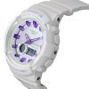 Casio Baby-G Analog Digital Resin Armband Vit Urtavla Quartz BGA-280DN-7A 100M Damklocka