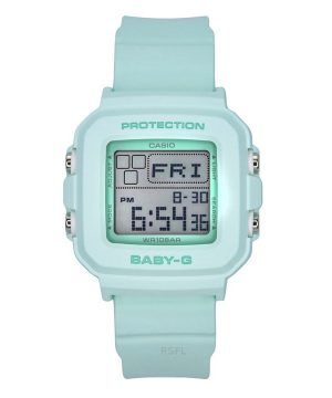 Casio Baby-G digitalt hartsband Mintgrön urtavla Quartz BGD-10-3 100M damklocka