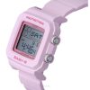 Casio Baby-G Digital Resin Armband Rosa Urtavla Quartz BGD-10-4 100M Damklocka