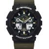 Casio G-Shock Analog Digital Resin Armband Black Dial Quartz GA-100TU-1A3 200M herrklocka