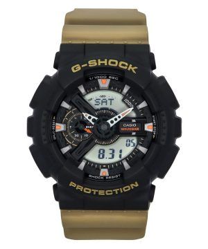 Casio G-Shock Analog Digital Resin Armband Svart Urtavla Quartz GA-110TU-1A5 200M herrklocka