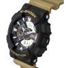 Casio G-Shock Analog Digital Resin Armband Svart Urtavla Quartz GA-110TU-1A5 200M herrklocka