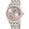 Hamilton Jazzmaster Rostfritt stål Rosa Open Heart Urtavla Automatisk H32215170 Damklocka