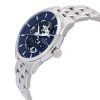 Hamilton Jazzmaster Skeleton Rostfritt Stål Blå Urtavla Automatisk H42535141 Herrklocka