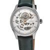 Hamilton Jazzmaster Skeleton Läderrem Vit Urtavla Automatisk H42535810 Herrklocka