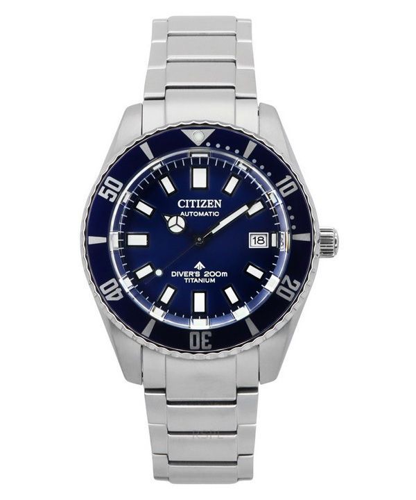 Citizen Promaster Fujitsubo Super Titanium Blue Dial Automatic Diver's NB6021-68L 200M herrklocka