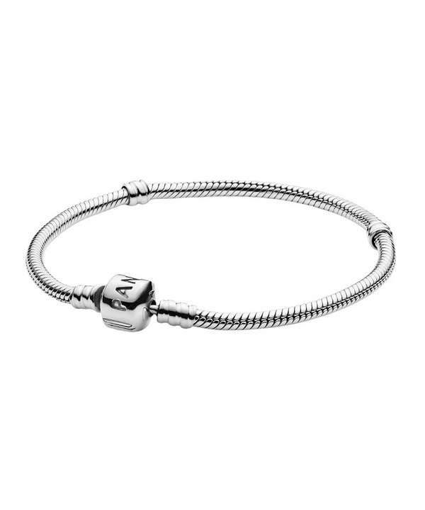 Pandora Moments Snake Chain Armband 590702HV-21 för kvinnor