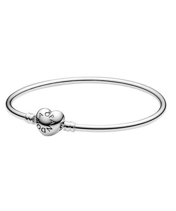 Pandora Moments Hjärtlås Armband Armband 596268-17 För kvinnor