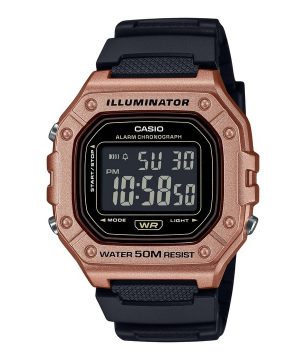 Casio Standard Digital Resin Armband Quartz W-218HM-5BV Herrklocka