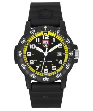 Luminox Leatherback Sea Turtle Giant polyuretanrem Black Dial Quartz XS.0325 100M herrklocka