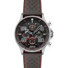 AVI-8 Hawker Typhoon Coningham Chronograph Läderrem Black Dial Quartz AV-4093-0A Herrklocka