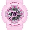 Casio Baby-G Analog Digital Rosa Resin Armband Rosa Urtavla Quartz BA-110YK-4A 100M Damklocka