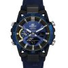 Casio Edifice Sospensione 50-årsjubileum Limited Edition Blue Dial Tough Solar ECB-2000SS-2A 100M herrklocka