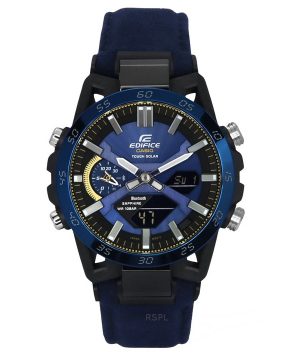 Casio Edifice Sospensione 50-årsjubileum Limited Edition Blue Dial Tough Solar ECB-2000SS-2A 100M herrklocka