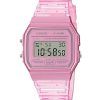 Casio Youth Pink Resin Digital F-91WS-4 F91WS-4 Unisex klocka