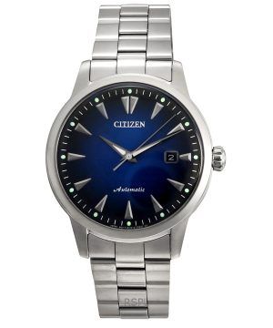 Citizen Kuroshio 64 Limited Edition rostfritt stål blå urtavla automatisk NK0009-82L herrklocka