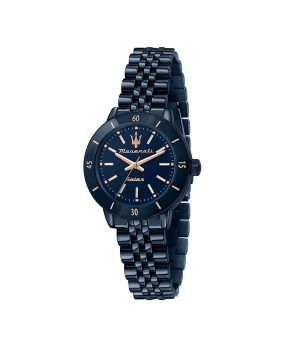 Maserati rostfritt stål Blue Dial Solar R8853149501 Damklocka