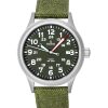 Ratio Quest Märs Field Watch Sapphire Canvas Armband Khaki Green Dial Quartz RTQ029 100M Lewis And Clark Edition